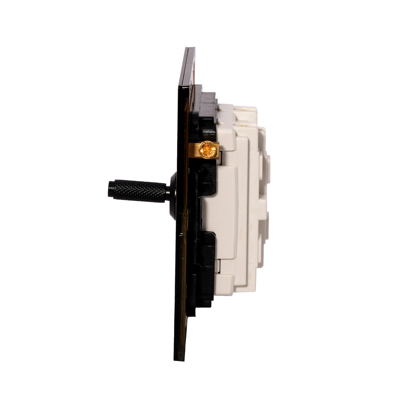 1 Gang Intermediate Switch – Knurled Toggle – Stainless Steel / Copper