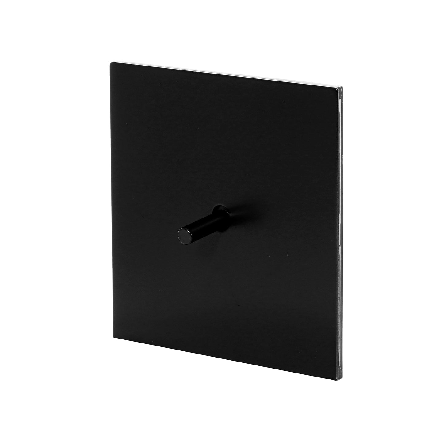 1 Gang 2 Way Switch – Plain Toggle – Stainless Steel / Copper