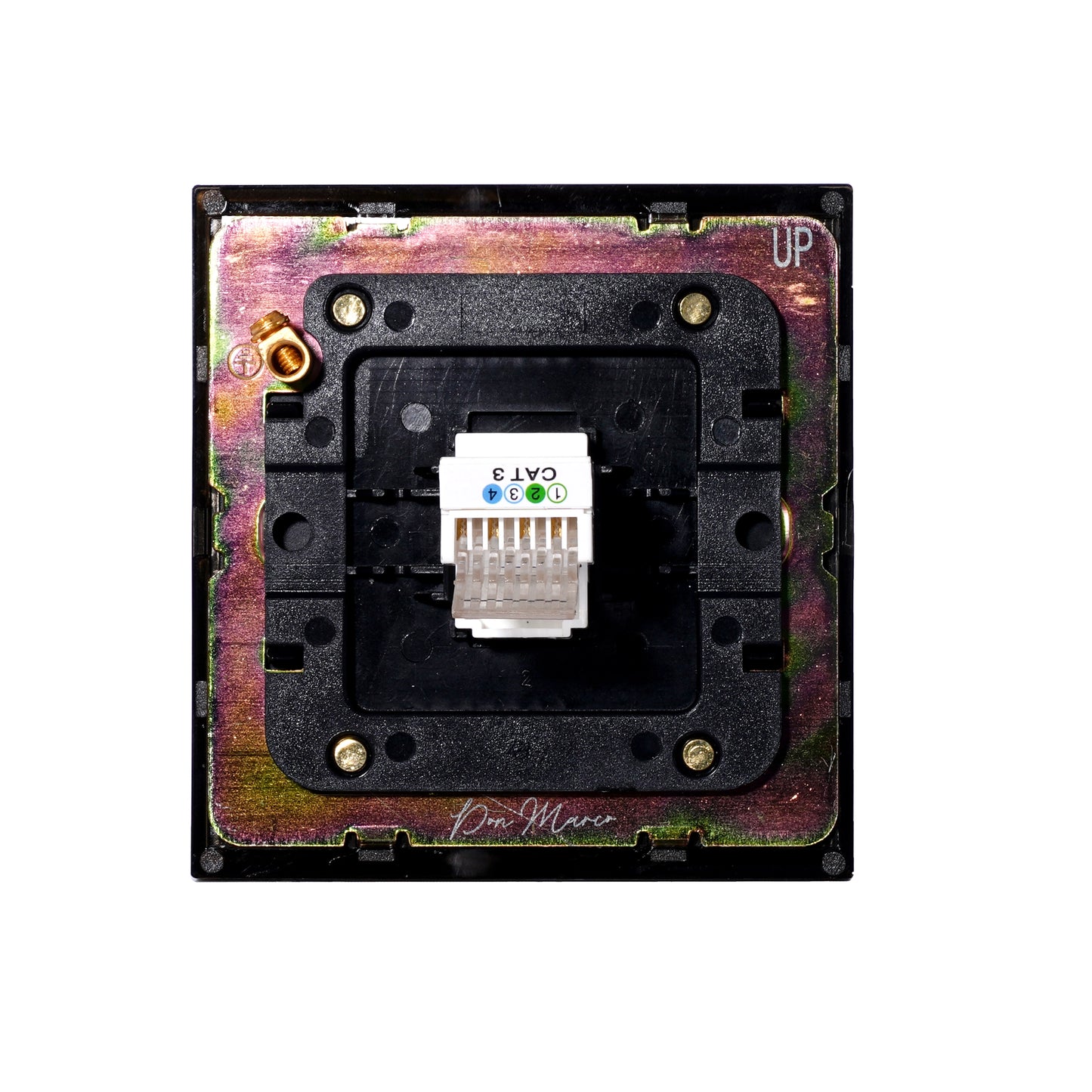 Tel Socket – (RJ11) – Stainless Steel