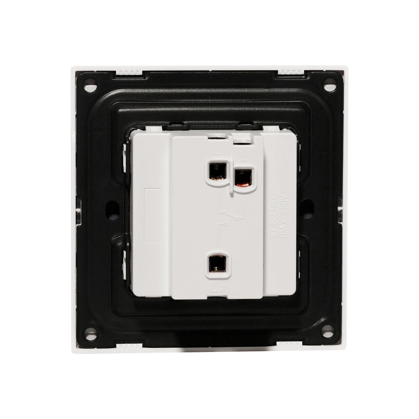 1 Gang 2 Way Switch – Ultra Thin Acrylic Glass