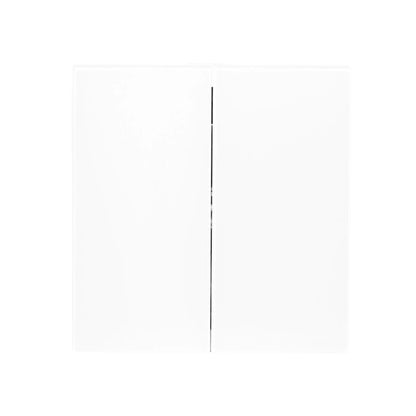 2 Gang 1 Way Momentary Switch – Ultra Thin Acrylic Glass