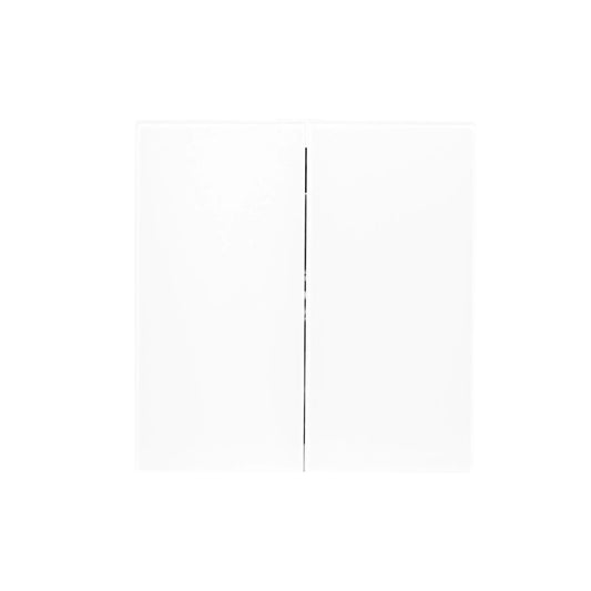 2 Gang 1 Way Momentary Switch – Ultra Thin Acrylic Glass