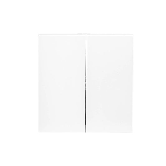 2 Gang 1 Way Switch – Ultra Thin Acrylic Glass