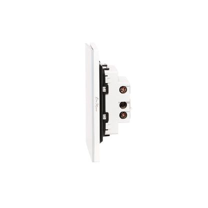 2 Gang 2 Way Switch – Ultra Thin Acrylic Glass