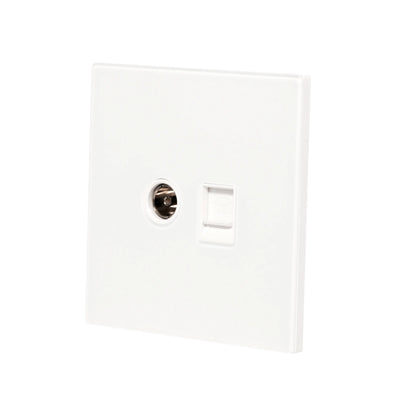 TV + Tel Socket – Ultra Thin Acrylic Glass