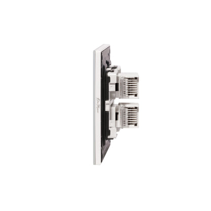 Double Computer Socket (RJ45/CAT6) – Ultra Thin Acrylic Glass