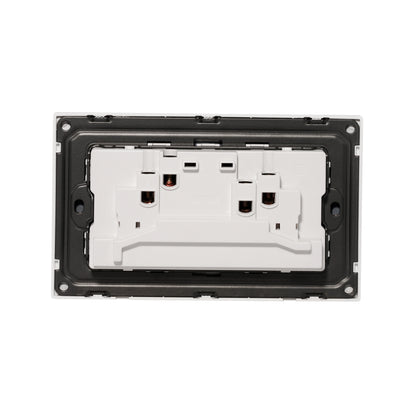 Double MF Socket 13A – Ultra Thin Acrylic Glass