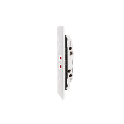 Double MF Socket 13A – Ultra Thin Acrylic Glass