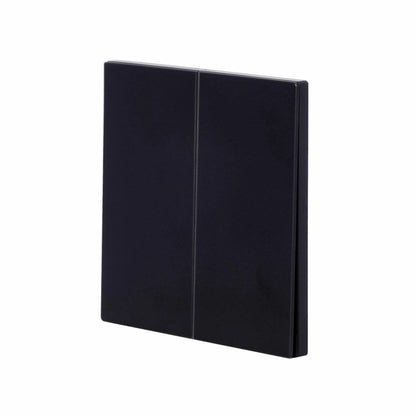 2 Gang 1 Way Switch – Ultra Thin Acrylic Glass