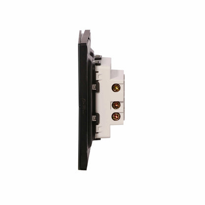 2 Gang 1 Way Switch – Ultra Thin Acrylic Glass