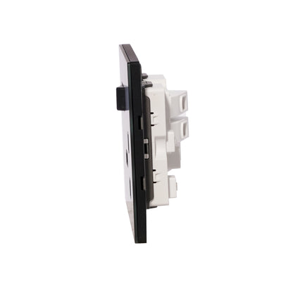Single UK Socket 13A – Ultra Thin Acrylic Glass