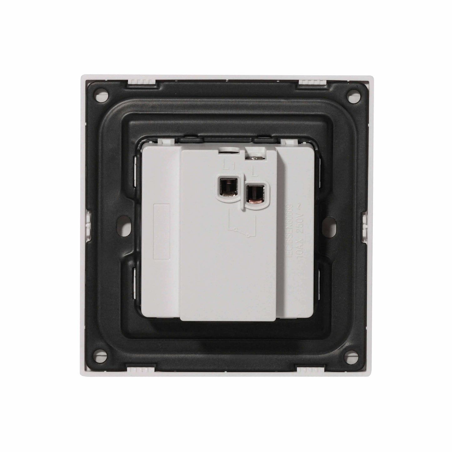 1 Gang 1 Way Momentary Switch – Ultra Thin Plastic