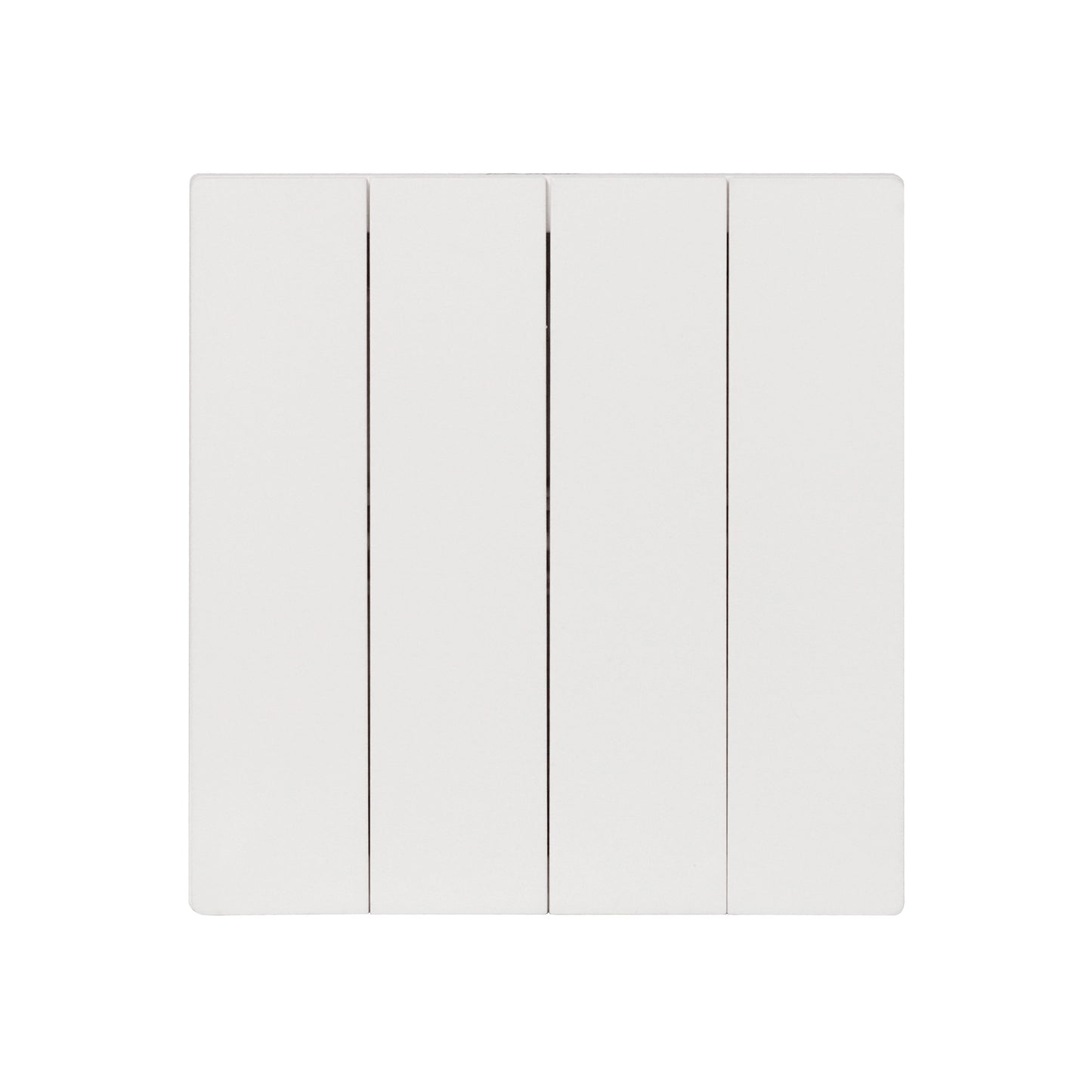 4 Gang 1 Way Switch – Ultra Thin Plastic