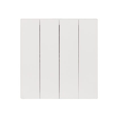 4 Gang 1 Way Switch – Ultra Thin Plastic