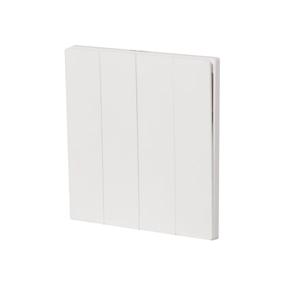 4 Gang 1 Way Switch – Ultra Thin Plastic