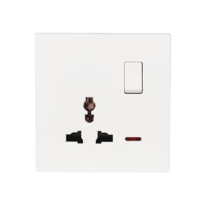 Single MF Socket 13A – Ultra Thin Plastic