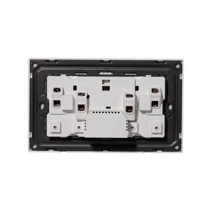Double MF Socket 13A – Ultra Thin Plastic