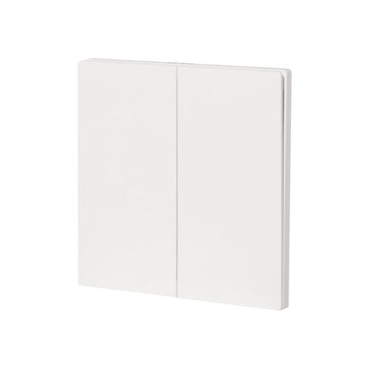 2 Gang 1 Way Switch – Ultra Thin Plastic