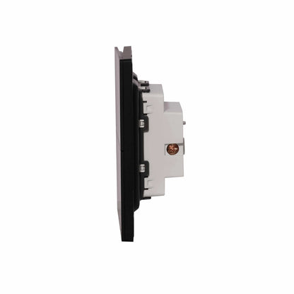2 Gang 1 Way Switch – Ultra Thin Plastic