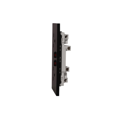 Double UK Socket 13A – Ultra Thin Plastic