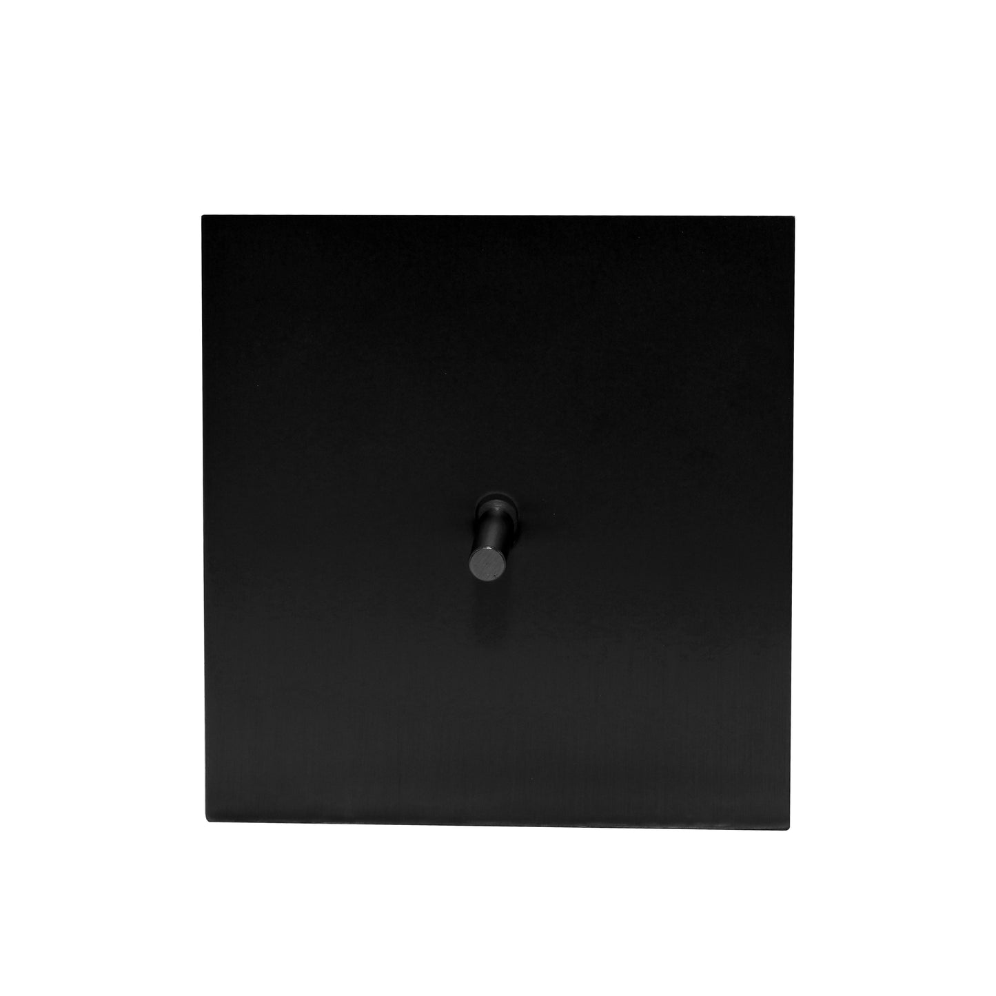 1 Gang 2 Way Switch – Plain Toggle – Stainless Steel / Copper