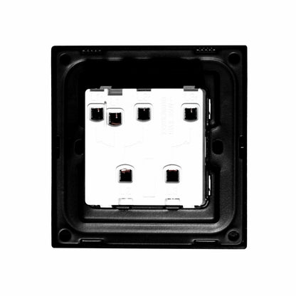 3 Gang 1 Way Momentary Switch – Ultra Thin Acrylic Glass