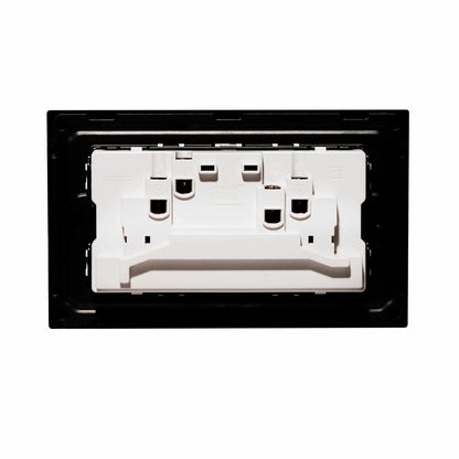 Double MF Socket 13A – Ultra Thin Acrylic Glass