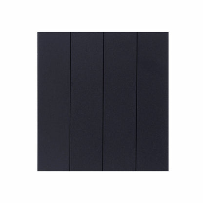 4 Gang 1 Way Switch – Ultra Thin Plastic