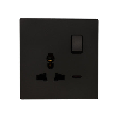 Single MF Socket 13A – Ultra Thin Plastic