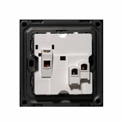 Single MF Socket 13A – Ultra Thin Plastic