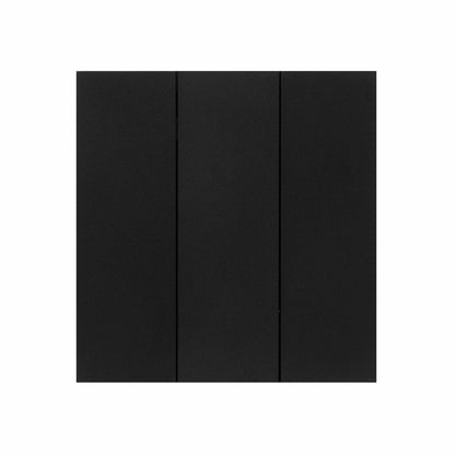 3 Gang 1 Way Switch – Ultra Thin Plastic