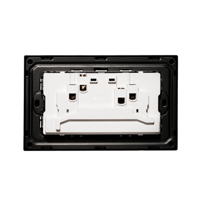 Double MF Socket 13A – Ultra Thin Plastic