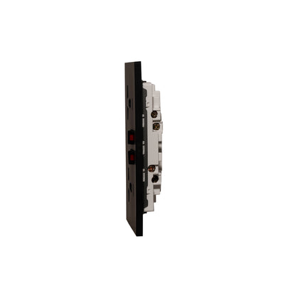 Double MF Socket 13A – Ultra Thin Plastic