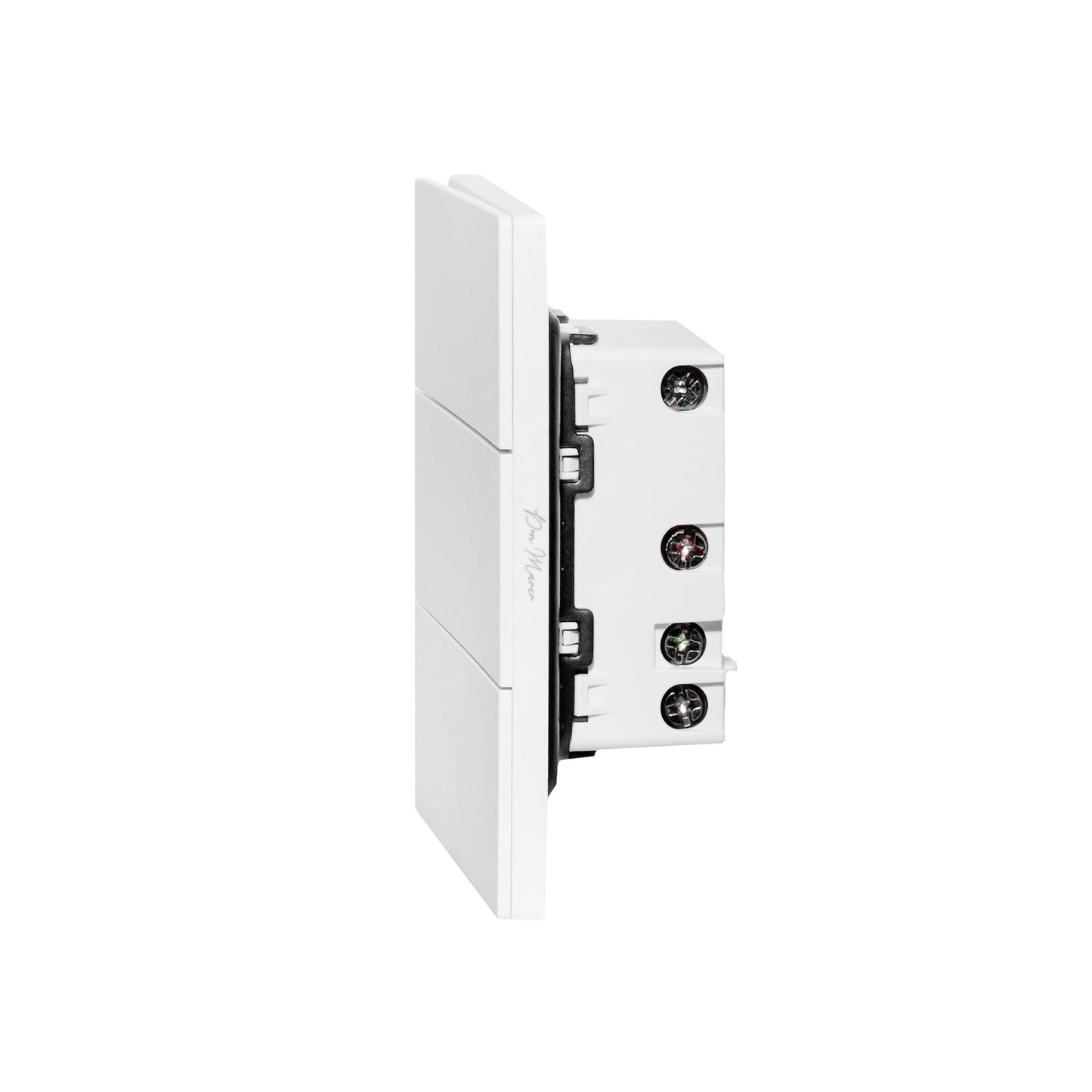 3 Gang 1 Way Switch – Ultra Thin Plastic