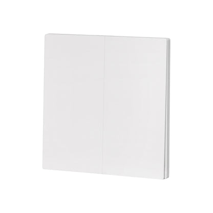 2 Gang 1 Way Switch – Ultra Thin Plastic
