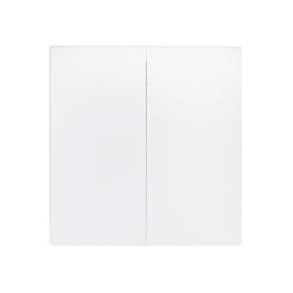 2 Gang 1 Way Momentary Switch – Ultra Thin Plastic