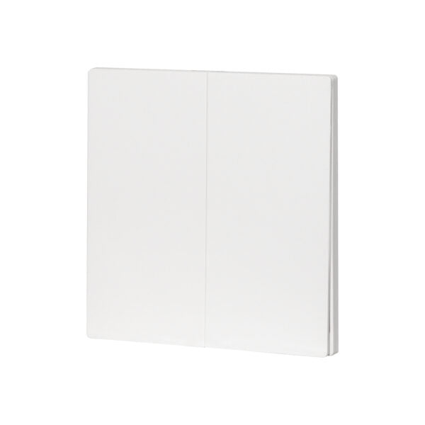 2 Gang 1 Way Momentary Switch – Ultra Thin Plastic