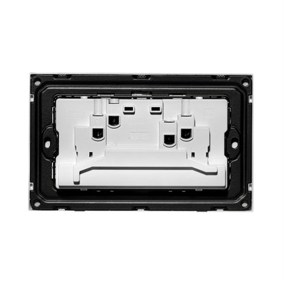 Double MF Socket 13A – Ultra Thin Plastic