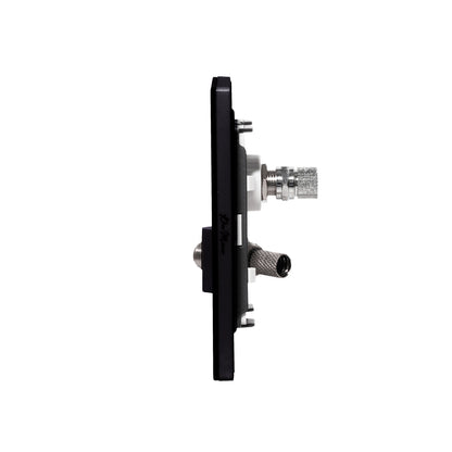 Satellite + TV Socket – Ultra Thin Acrylic Glass