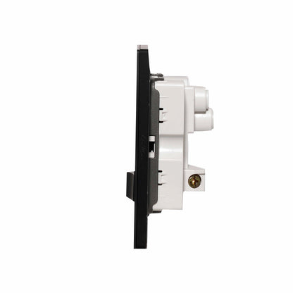 Single MF Socket 13A – Ultra Thin Acrylic Glass