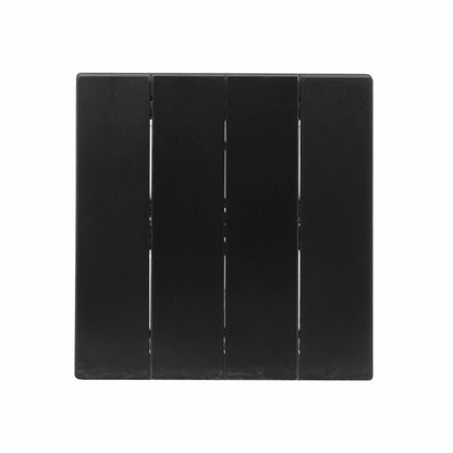 4 Gang 1 Way Switch – Ultra Thin Acrylic Glass
