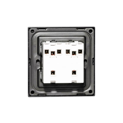4 Gang 1 Way Switch – Ultra Thin Acrylic Glass