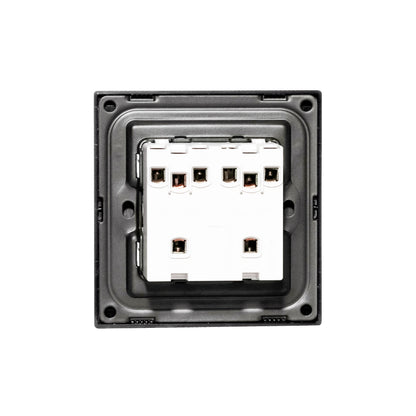 4 Gang 1 Way Switch – Ultra Thin Acrylic Glass