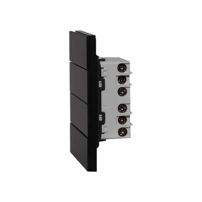 4 Gang 1 Way Switch – Ultra Thin Acrylic Glass