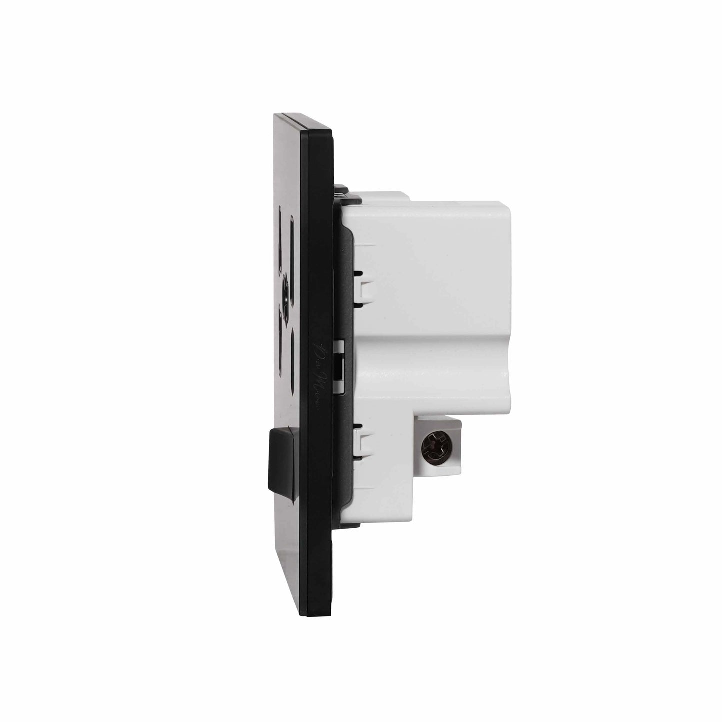 Single MF Socket 13A USB + Type-C (5V 2.1A) – Ultra Thin Plastic