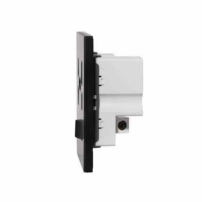 Single MF Socket 13A USB + Type-C (5V 2.1A) – Ultra Thin Plastic