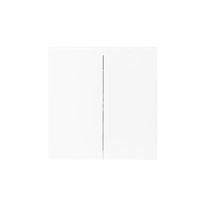 2 Gang 2 Way Switch – Ultra Thin Acrylic Glass