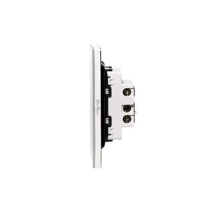 2 Gang 1 Way Momentary Switch – Ultra Thin Acrylic Glass