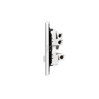 Single UK Socket 13A USB + Type-C (5V 2.1A) – Ultra Thin Acrylic Glass