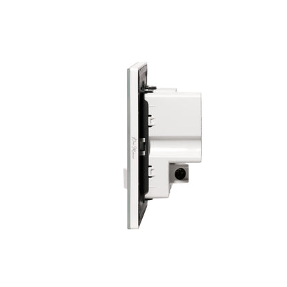 Single MF Socket 13A USB + Type-C (5V 2.1A) – Ultra Thin Acrylic Glass